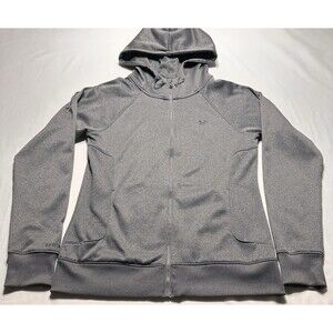 Under Armour Womens Medium Storm Jacket Full Zip Hoodie Sweatshirt Semi Fitted